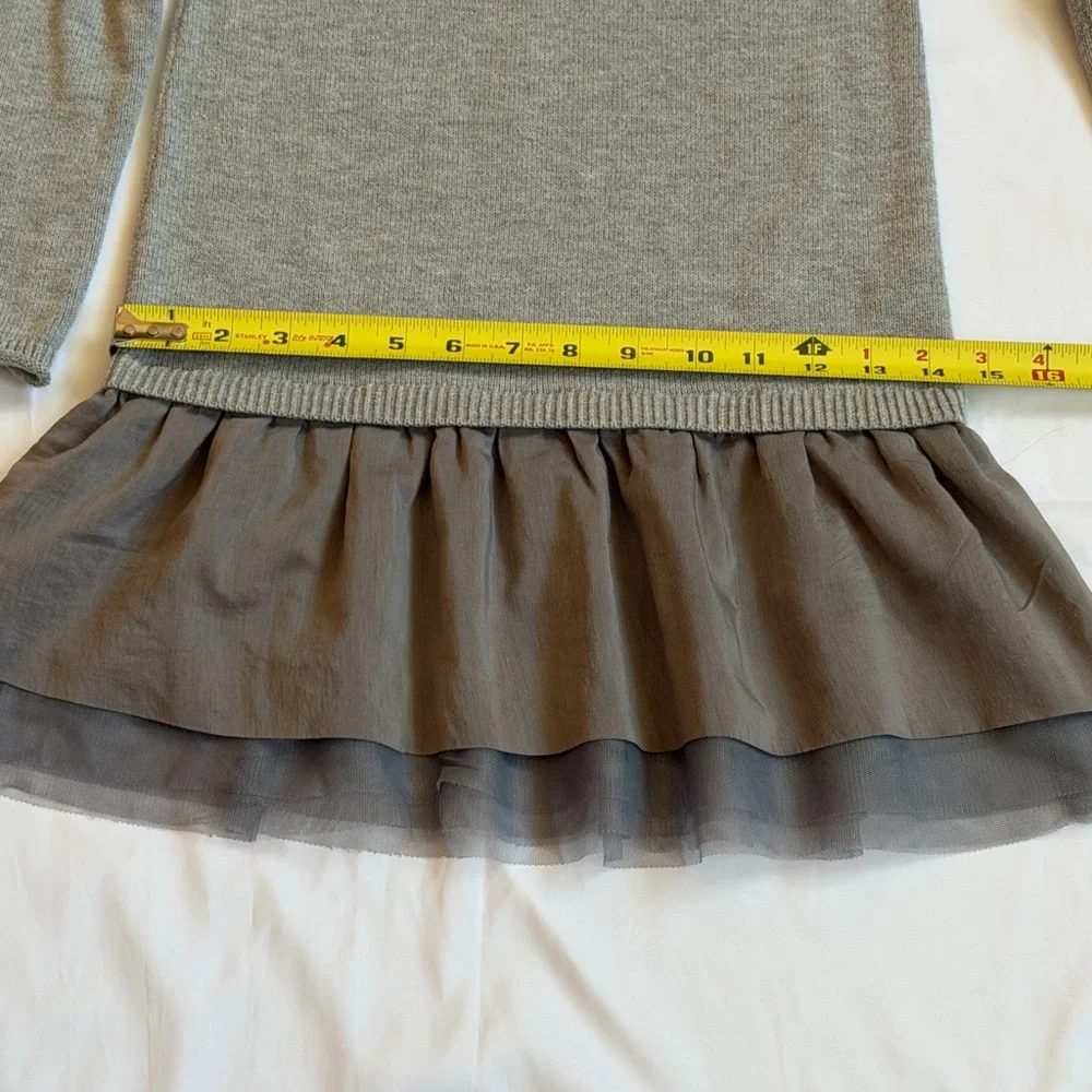 GAP KIDS Sweater Dress Size S (6-7) Gray